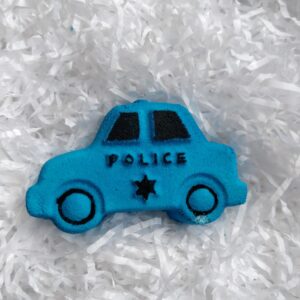 Police car bath bomb